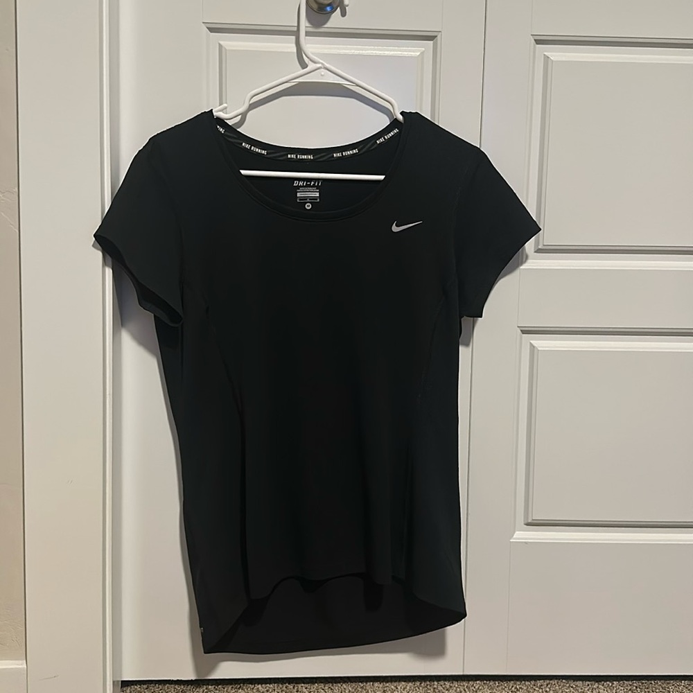 Women’s Nike Dri Fit, black, size M workout top